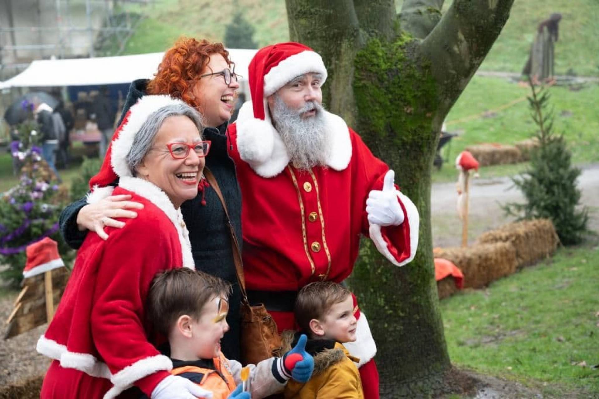 Kiwanis op Kerstmarkt Fort Sabina